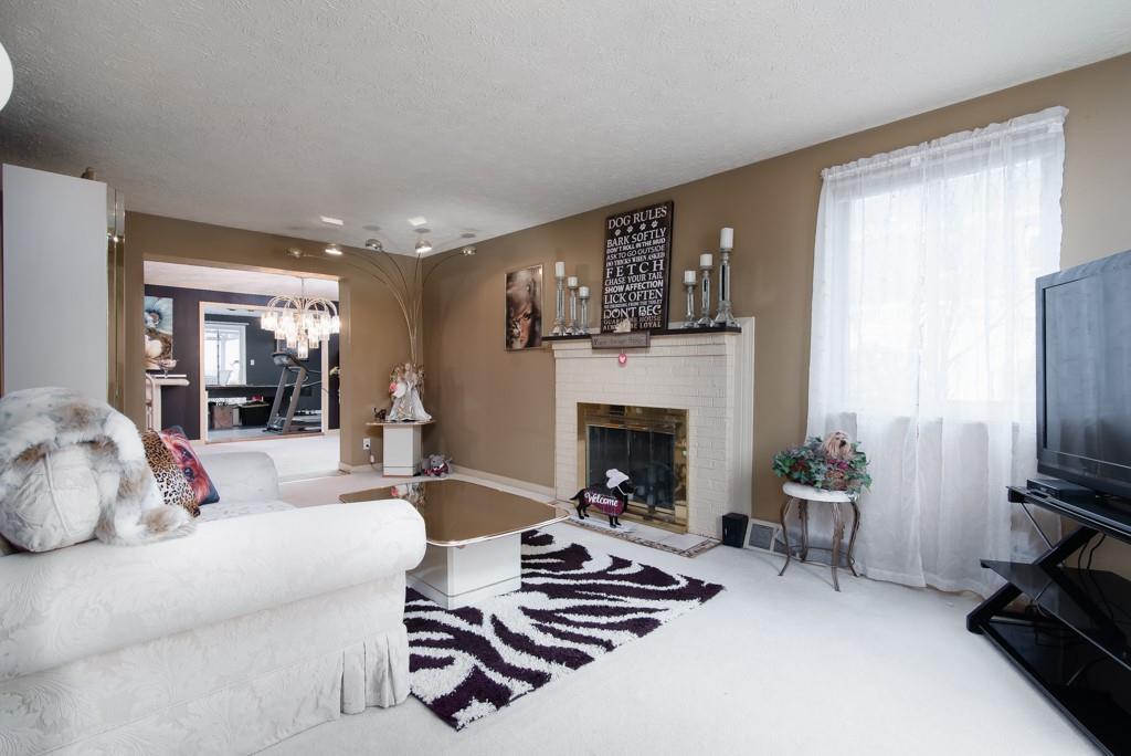 8180 Peebles Road Pittsburgh, PA 15237 - Photo 3 of 24 a living room with furniture and a fireplace