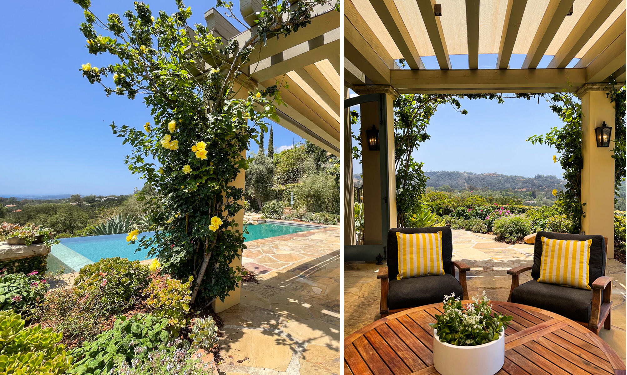 2285 Bella Vista Drive Montecito, CA 93108 - Photo 25 of 34 Pool Views & Outdoor Patio