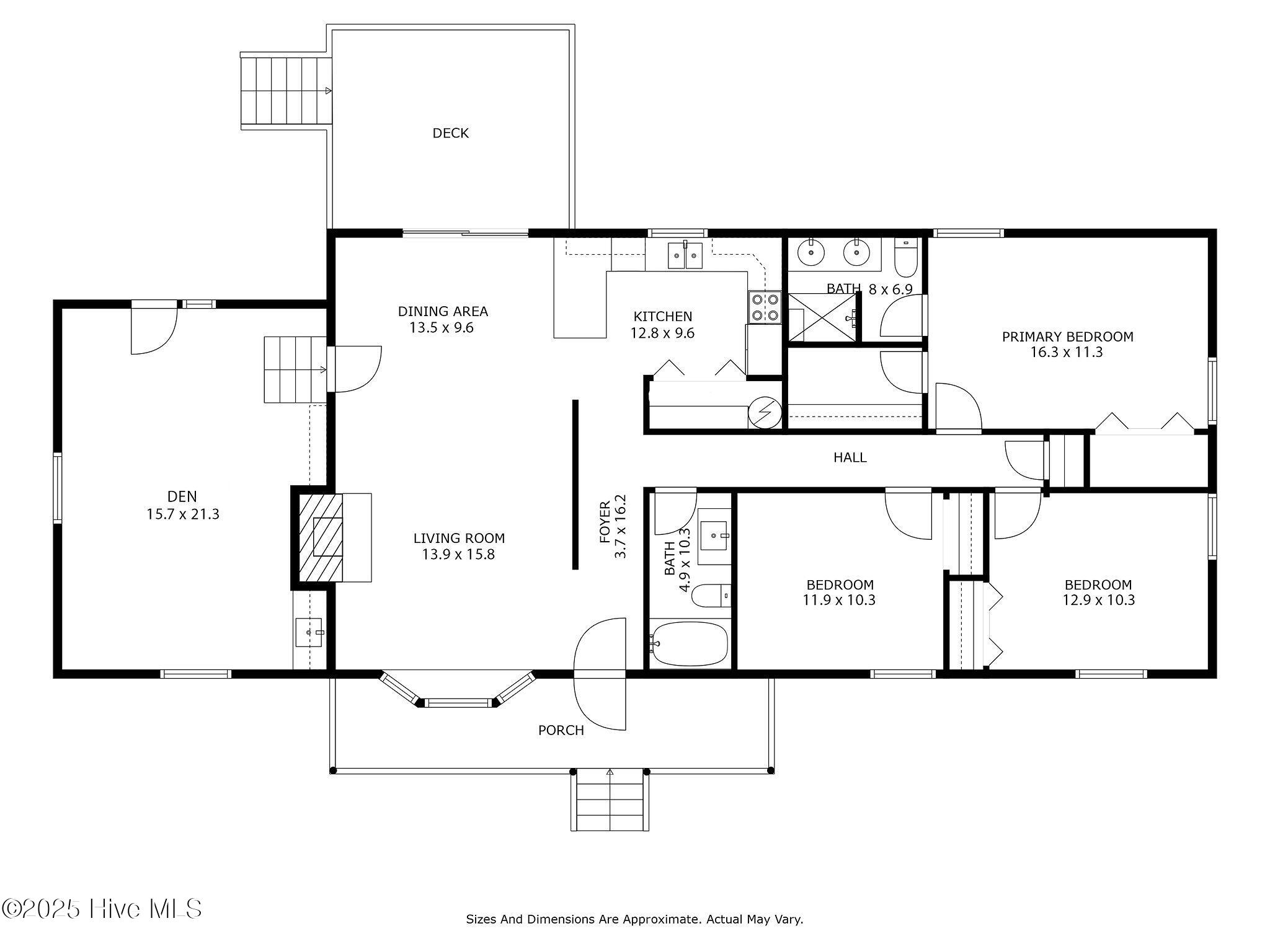 101 Malpass Corner Road Burgaw, NC 28425 - Photo 30 of 30 101malpasscornerfloorplan