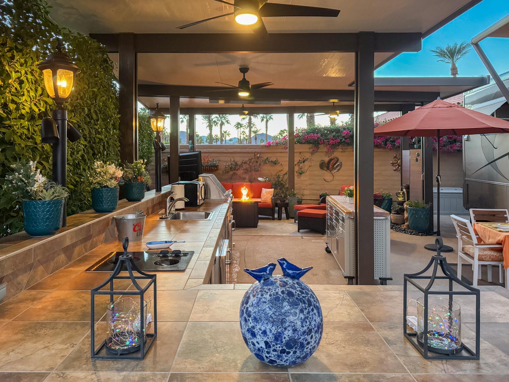 80394 Ave 48, Unit 94 Indio, CA 92201 - Photo 3 of 24 a outdoor space with lots of tables and chairs