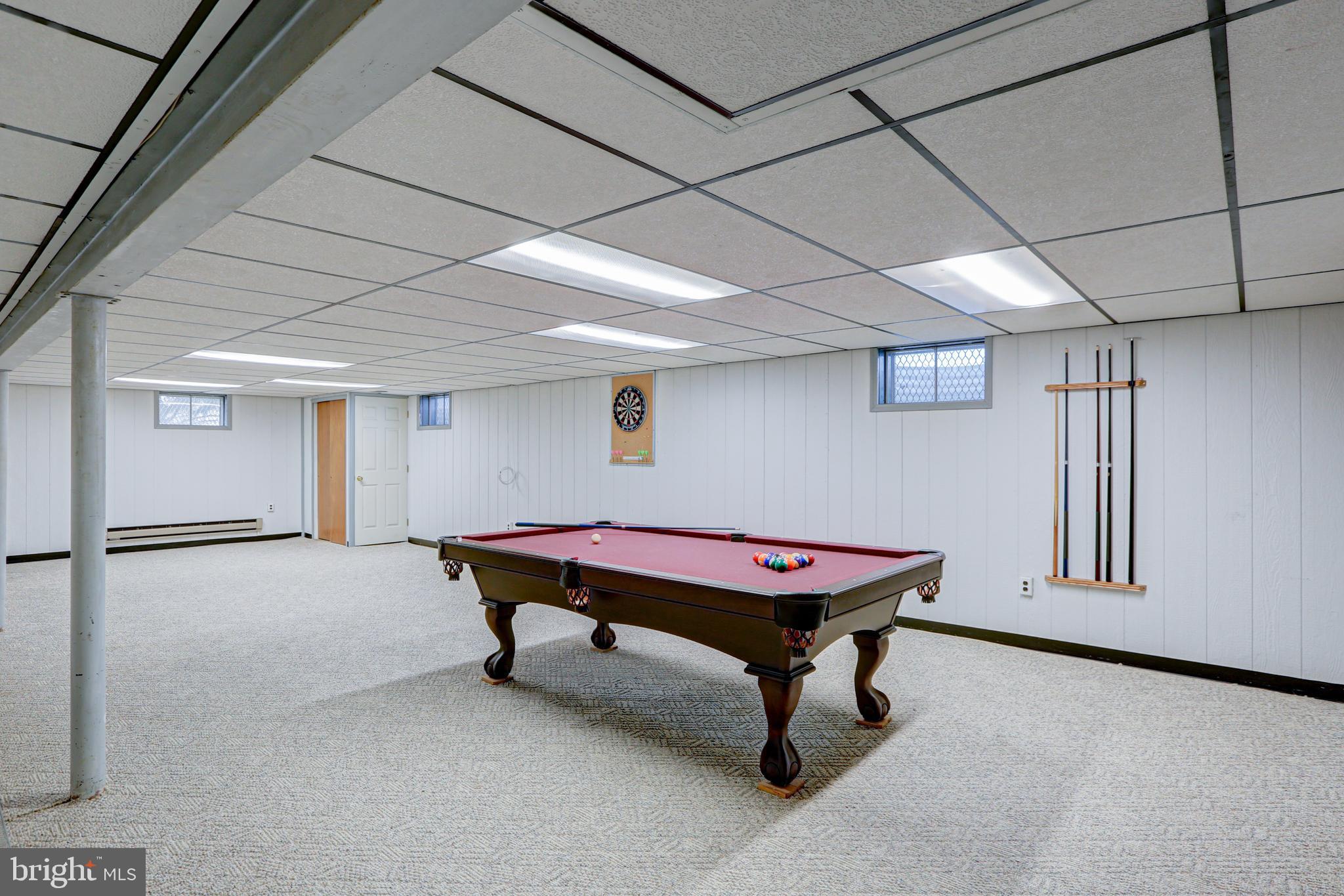 439 Chambers Rock Road Landenberg, PA 19350 - Photo 38 of 43 BASEMENT WITH POOL TABLE INCLUDED