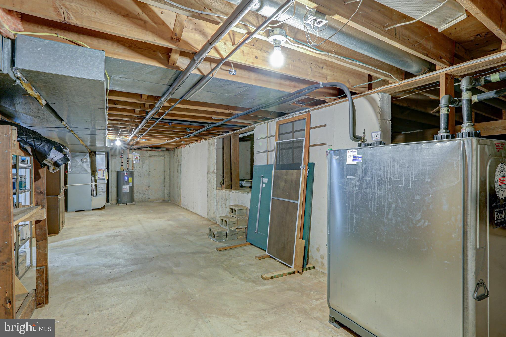 439 Chambers Rock Road Landenberg, PA 19350 - Photo 43 of 43 UNFINISHED SIDE OF BASEMENT