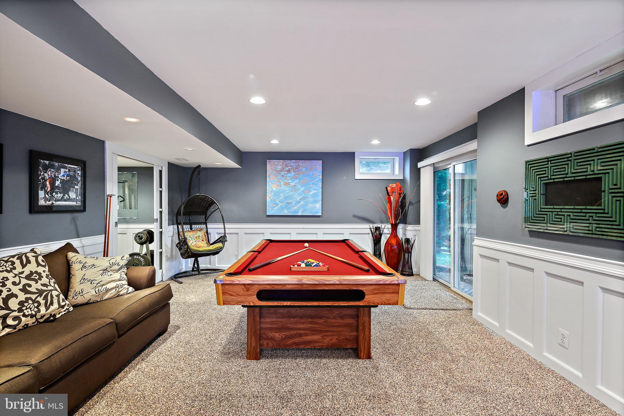 413 Ronsdale Road Sykesville, MD 21784 - Photo 31 of 46 Another view of Rec Basement, fully finished