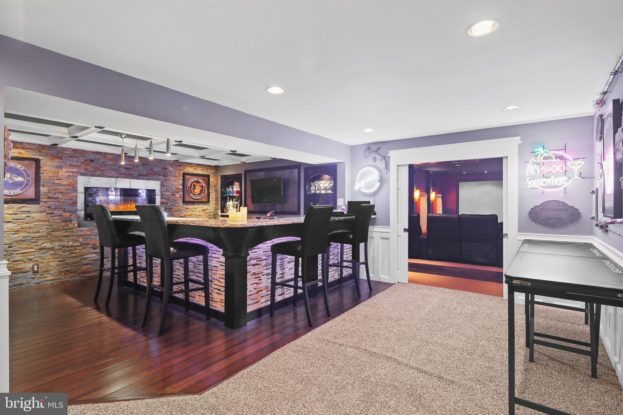 413 Ronsdale Road Sykesville, MD 21784 - Photo 32 of 46 Custom Bar for entertaining