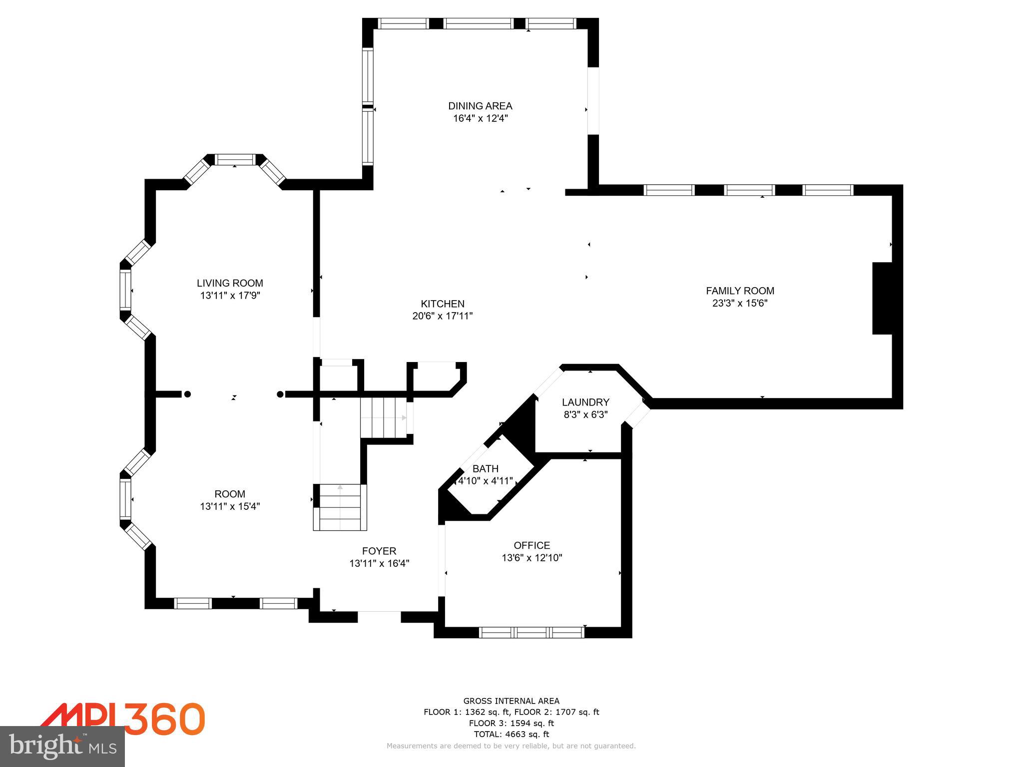 413 Ronsdale Road Sykesville, MD 21784 - Photo 44 of 46 Main Level floorplan