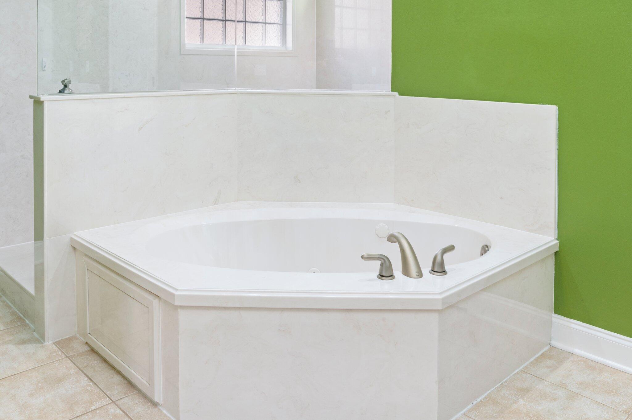 203 Eleases Crossing Crestview, FL 32539 - Photo 18 of 35 a bathroom with a bathtub