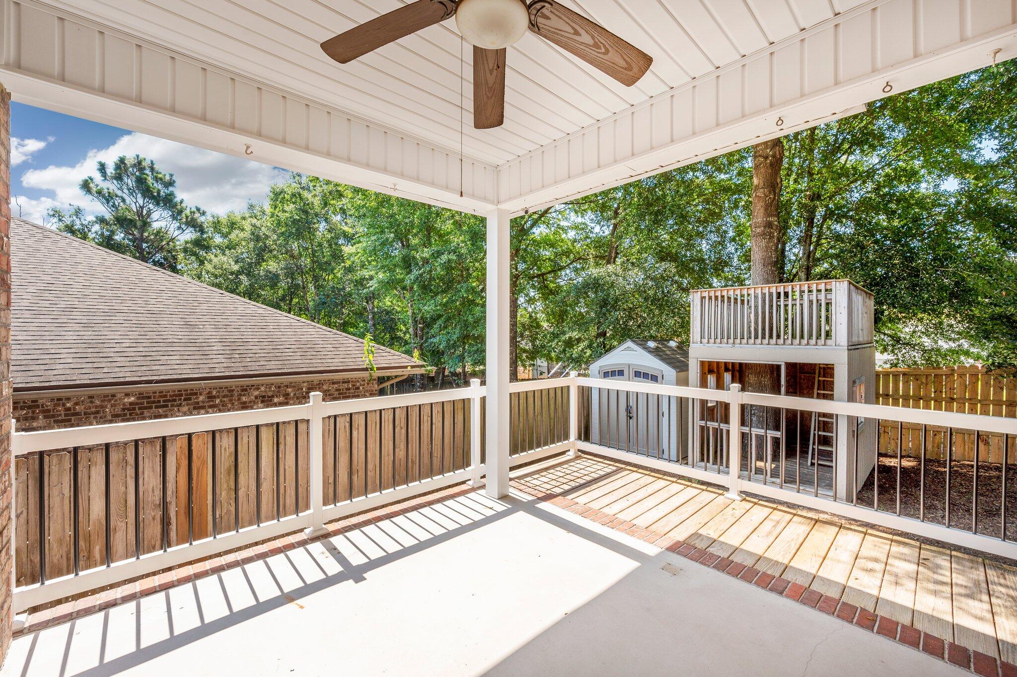 203 Eleases Crossing Crestview, FL 32539 - Photo 31 of 35 a view of a balcony with chairs