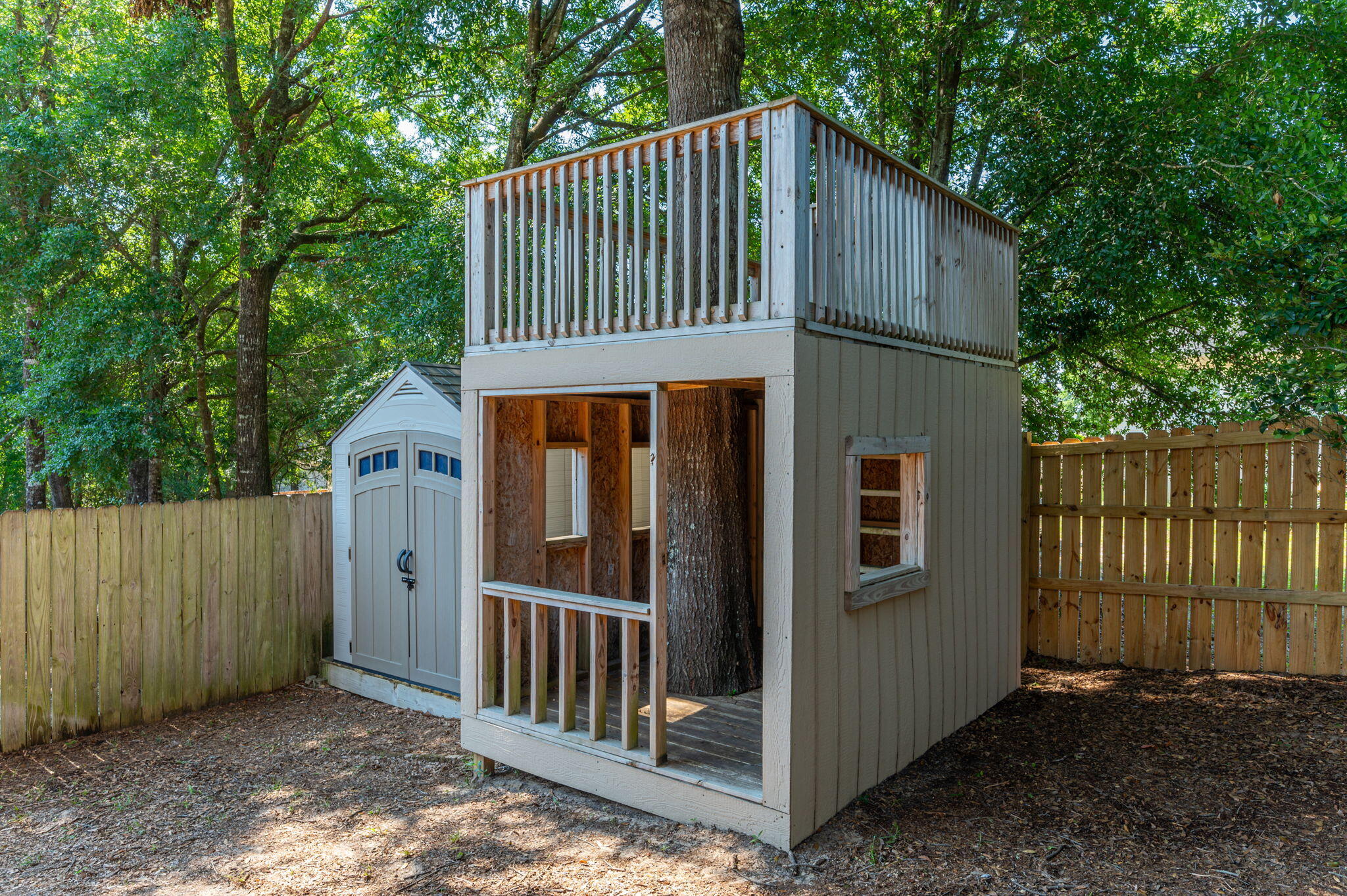 203 Eleases Crossing Crestview, FL 32539 - Photo 34 of 35 a view of a house with a small yard and wooden fence