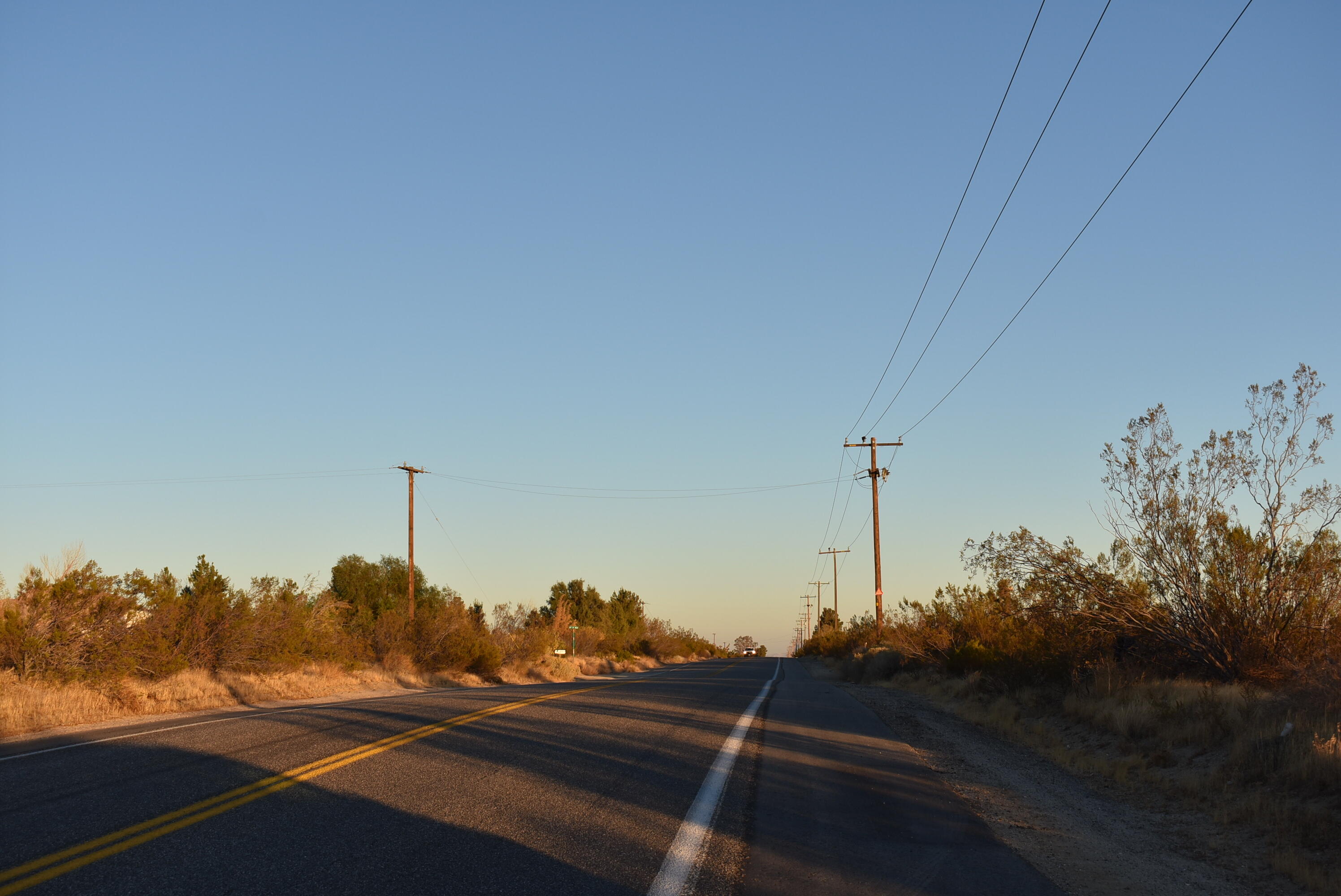 60th Street West Rosamond, CA 93560 - Photo 13 of 25 a view of a terrace with a yard