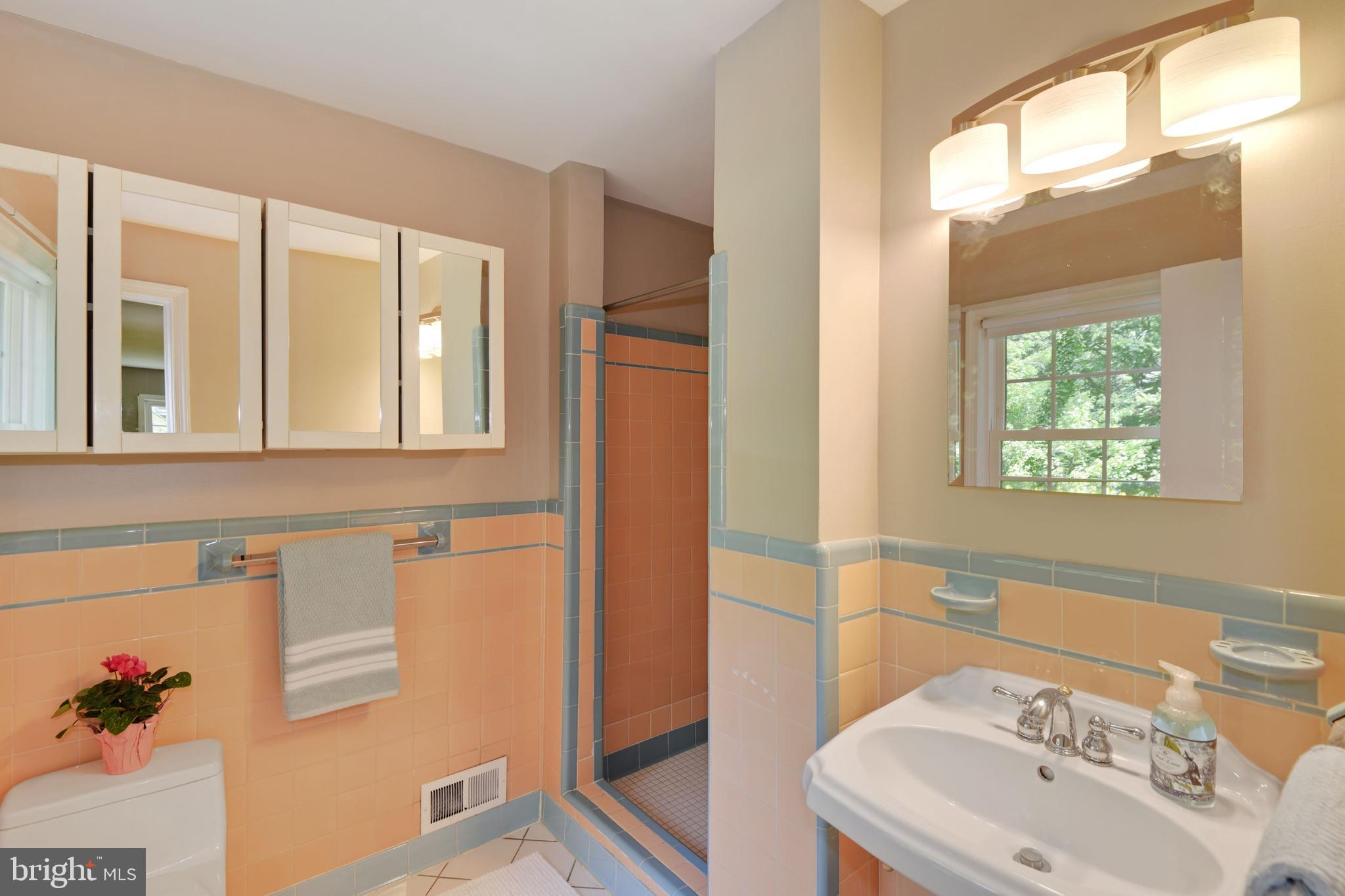 7215 Rollingwood Drive Chevy Chase, MD 20815 - Photo 30 of 42 a bathroom with a sink and a mirror