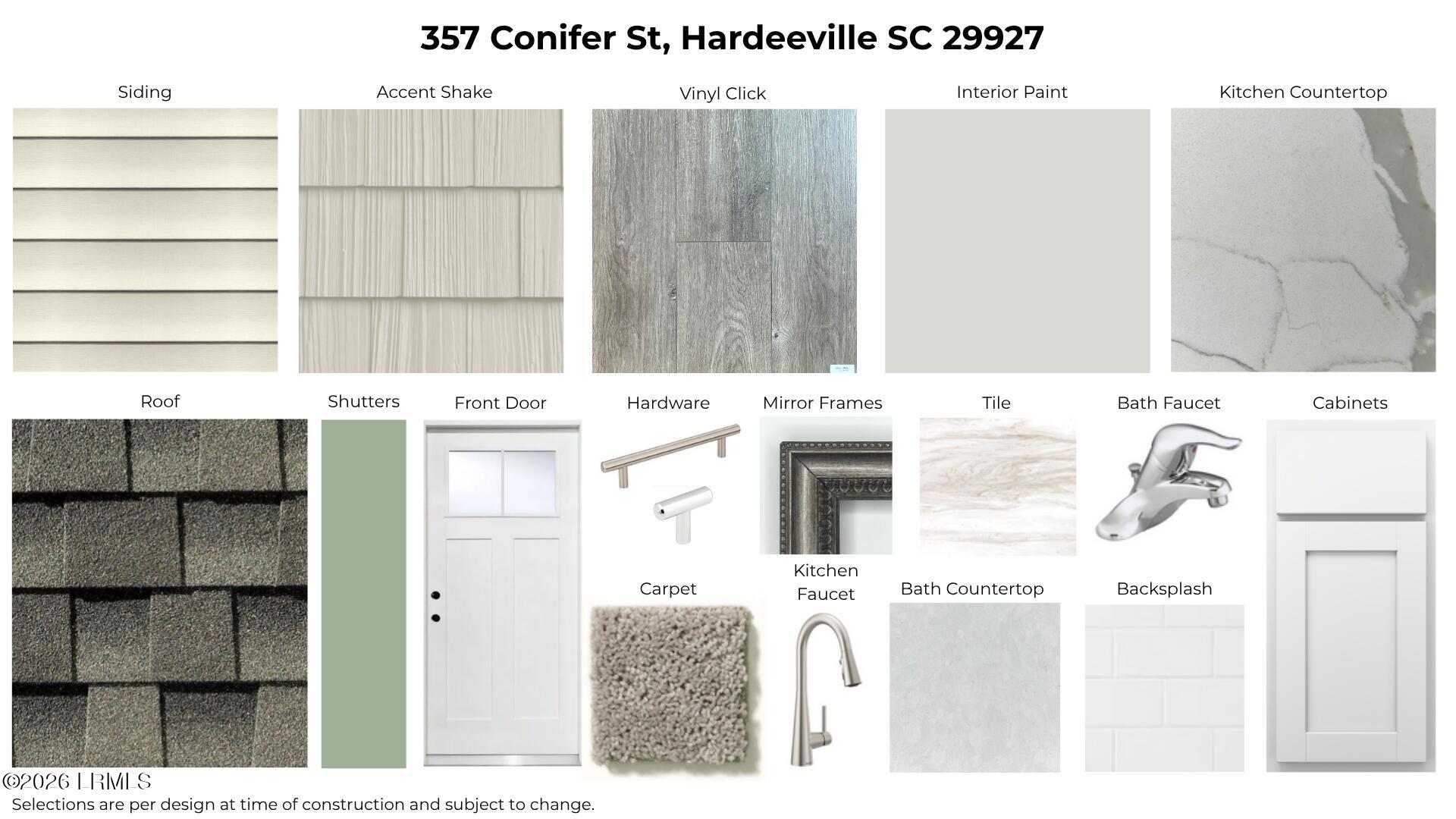 357 Conifer Street Hardeeville, SC 29927 - Photo 9 of 11 Design colors