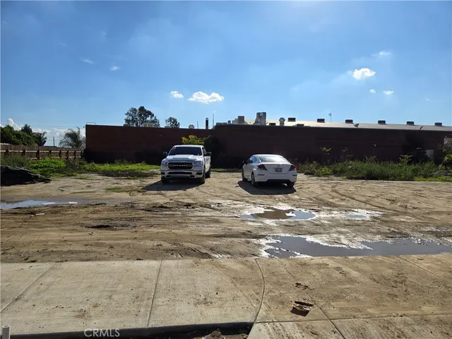 a car parked on the side of the road