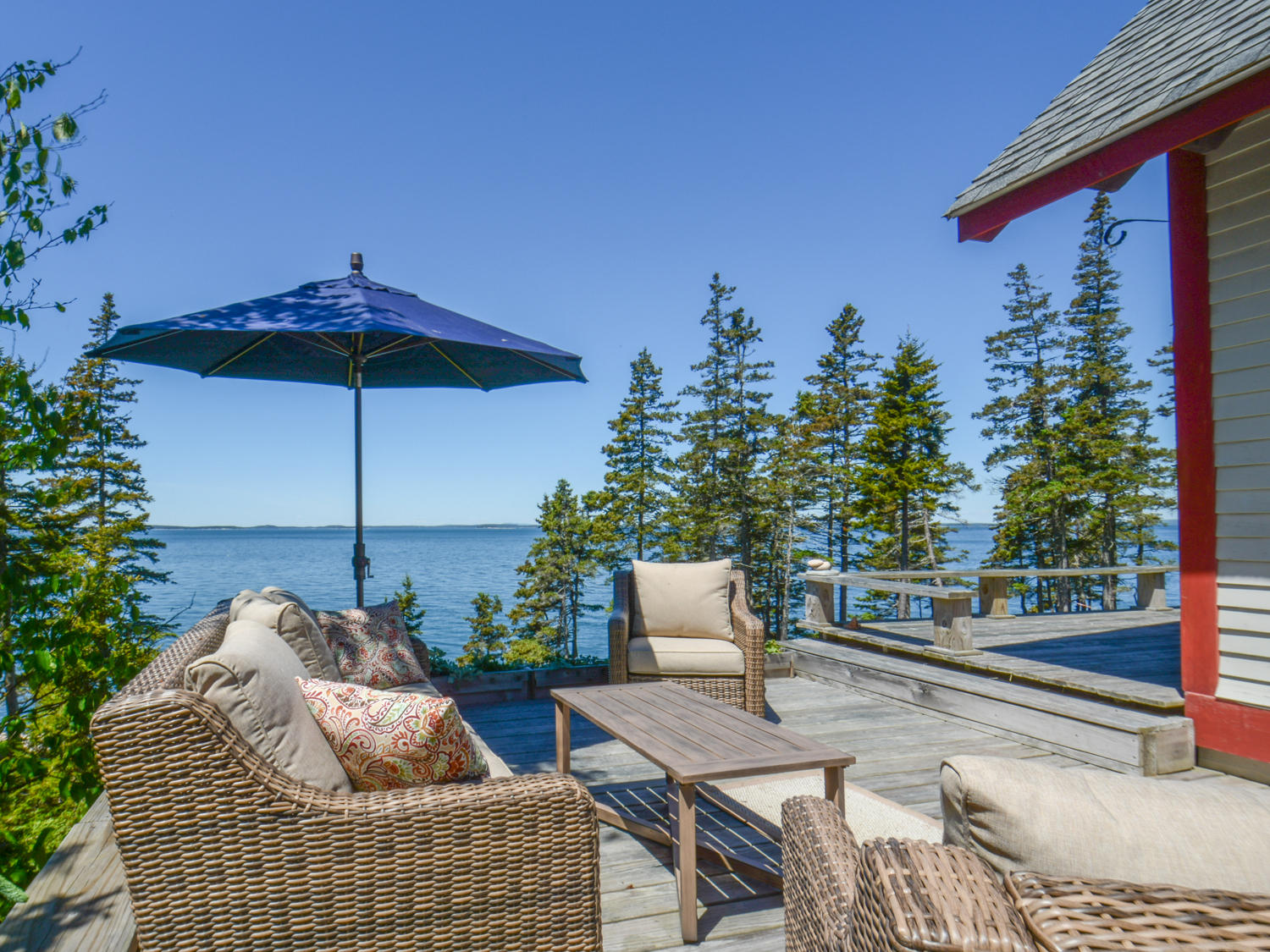 533 Jericho Bay Road Swans Island, ME 04685 - Photo 31 of 44 Deck Living 2