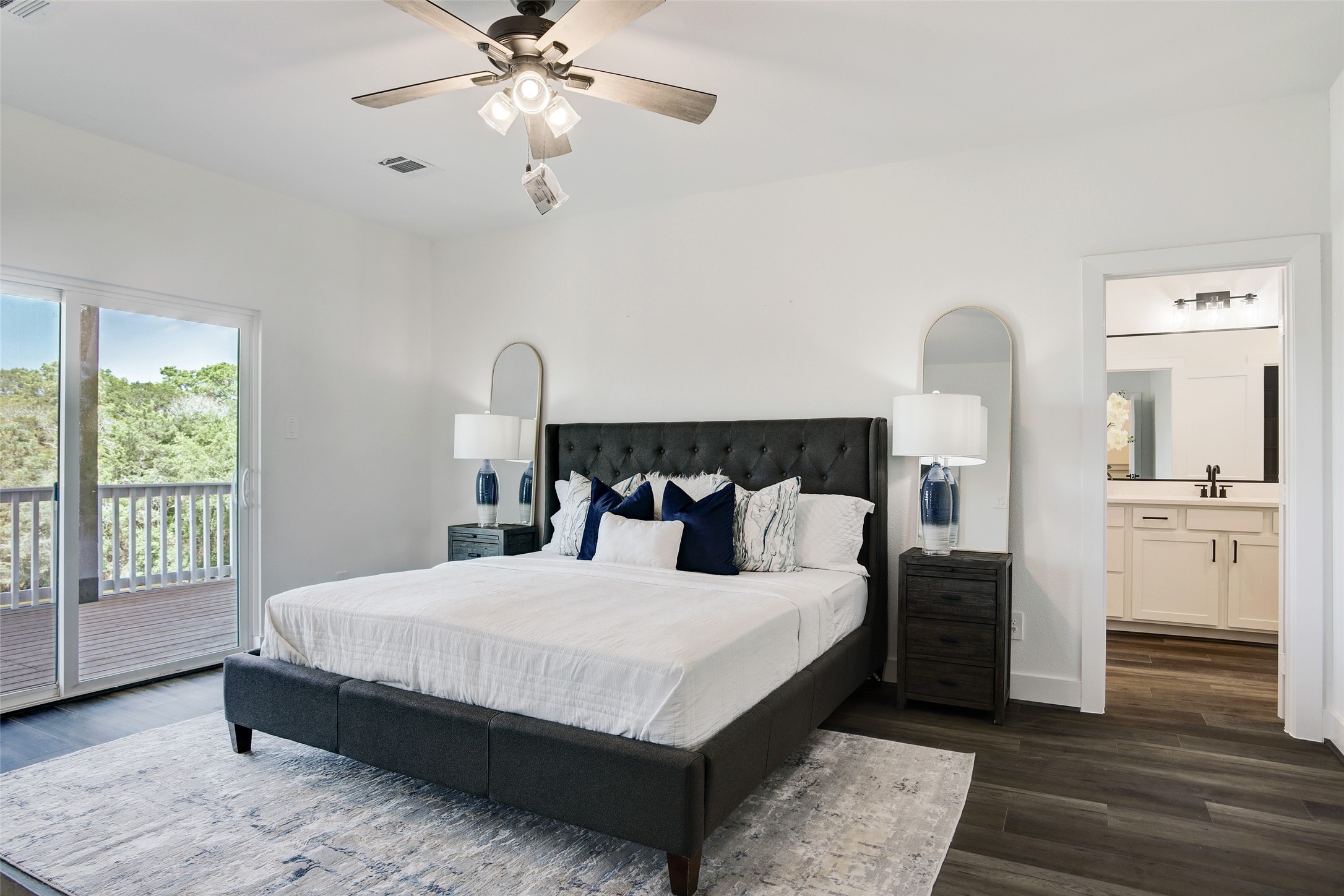 3845 Water Street Dickinson, TX 77539 - Photo 24 of 38 Staged Primary bedroom from a previously sold home.