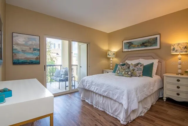 a view of buildings in front of a house