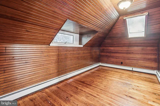 a view of a terrace with wooden floor