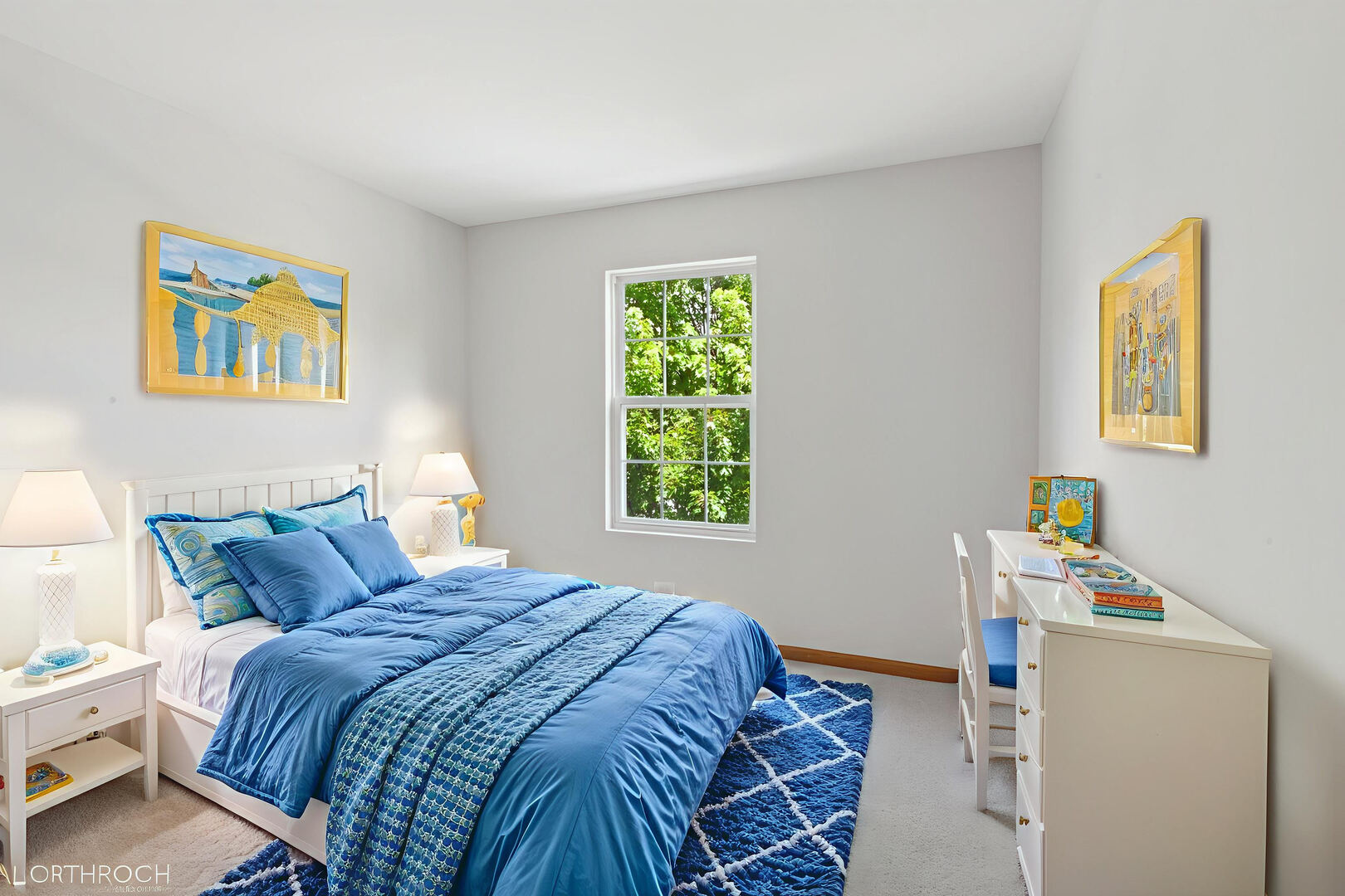 133 Springbrook Trail South Oswego, IL 60543 - Photo 20 of 29 a bedroom with bed and a window
