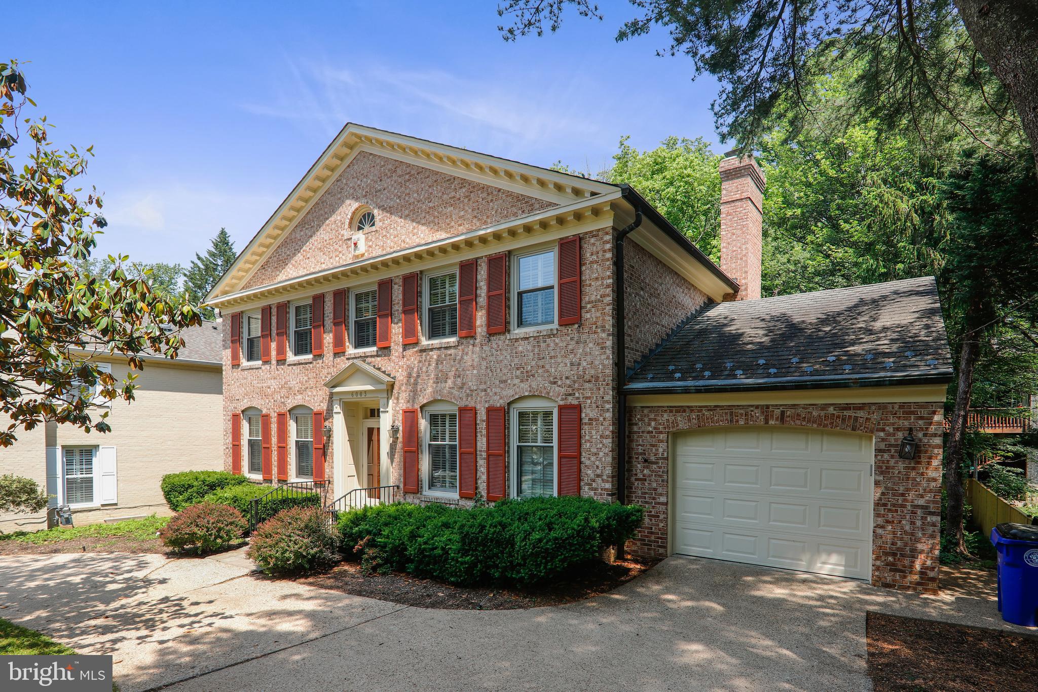 6003 Winnebago Road Bethesda, MD 20816 - Photo 2 of 81 All-brick home built by Frank S Phillips, 1968