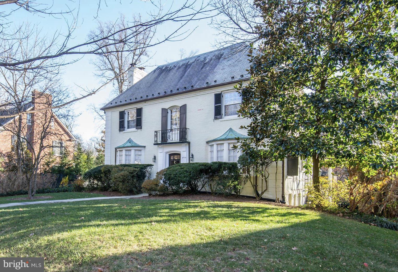 4910 Hillbrook Lane Northwest Washington, DC 20016 - Photo 1 of 30 a view of a house with a yard