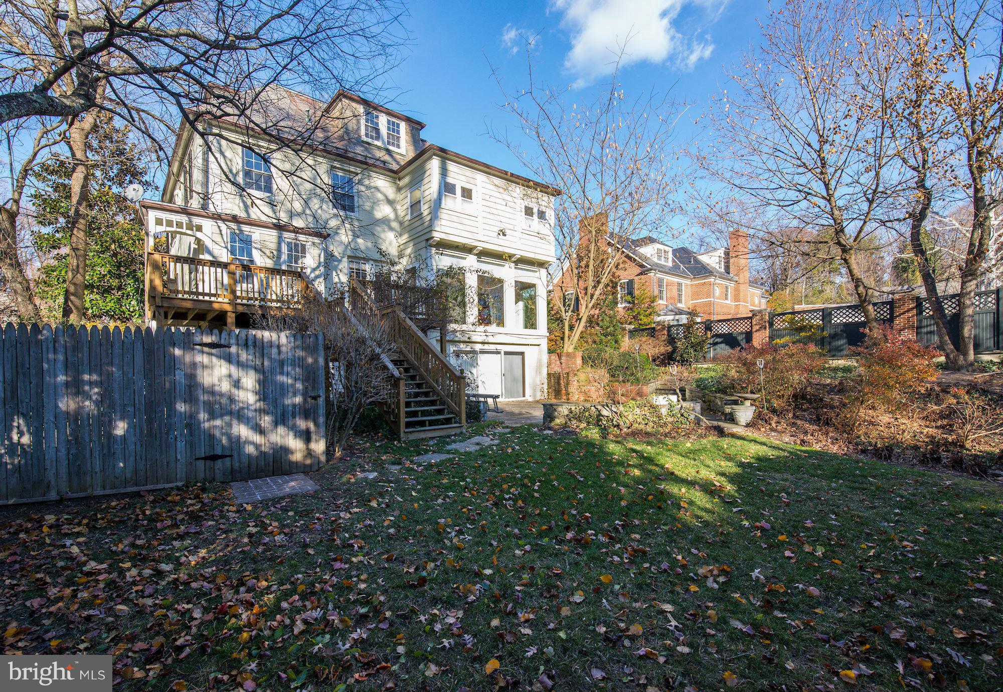 4910 Hillbrook Lane Northwest Washington, DC 20016 - Photo 28 of 30 a view of a house with a yard