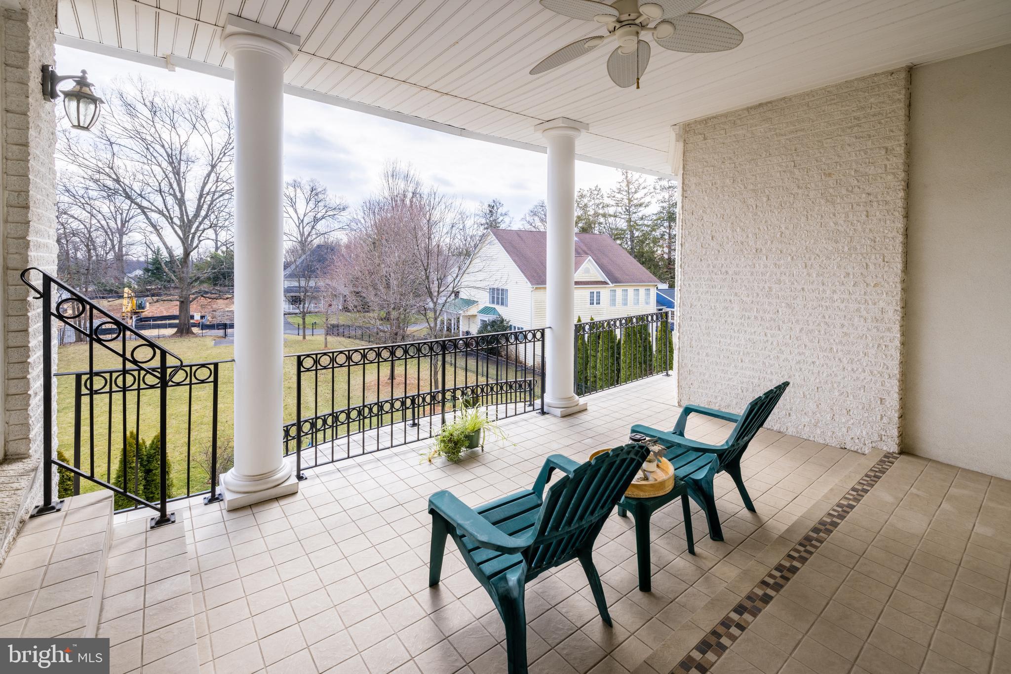 2909 Chain Bridge Road Oakton, VA 22124 - Photo 26 of 41 Master Suite Private Covered Balcony