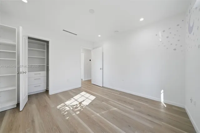 wooden floor in an empty room