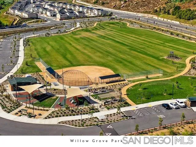 204 Blended Place Fallbrook, CA 92028 - Photo 14 of 18 a view of a swimming pool with a outdoor space