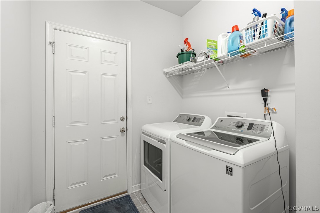 125 Jesse's Way Farmville, VA 23901 - Photo 29 of 42 a utility room with dryer and washer