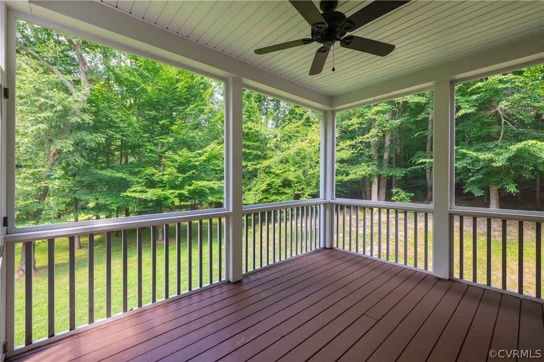 125 Jesse's Way Farmville, VA 23901 - Photo 32 of 42 a view of a balcony with wooden floor