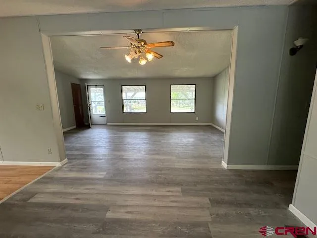 a view of livingroom and window