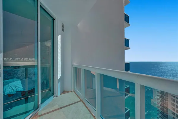 a view of balcony