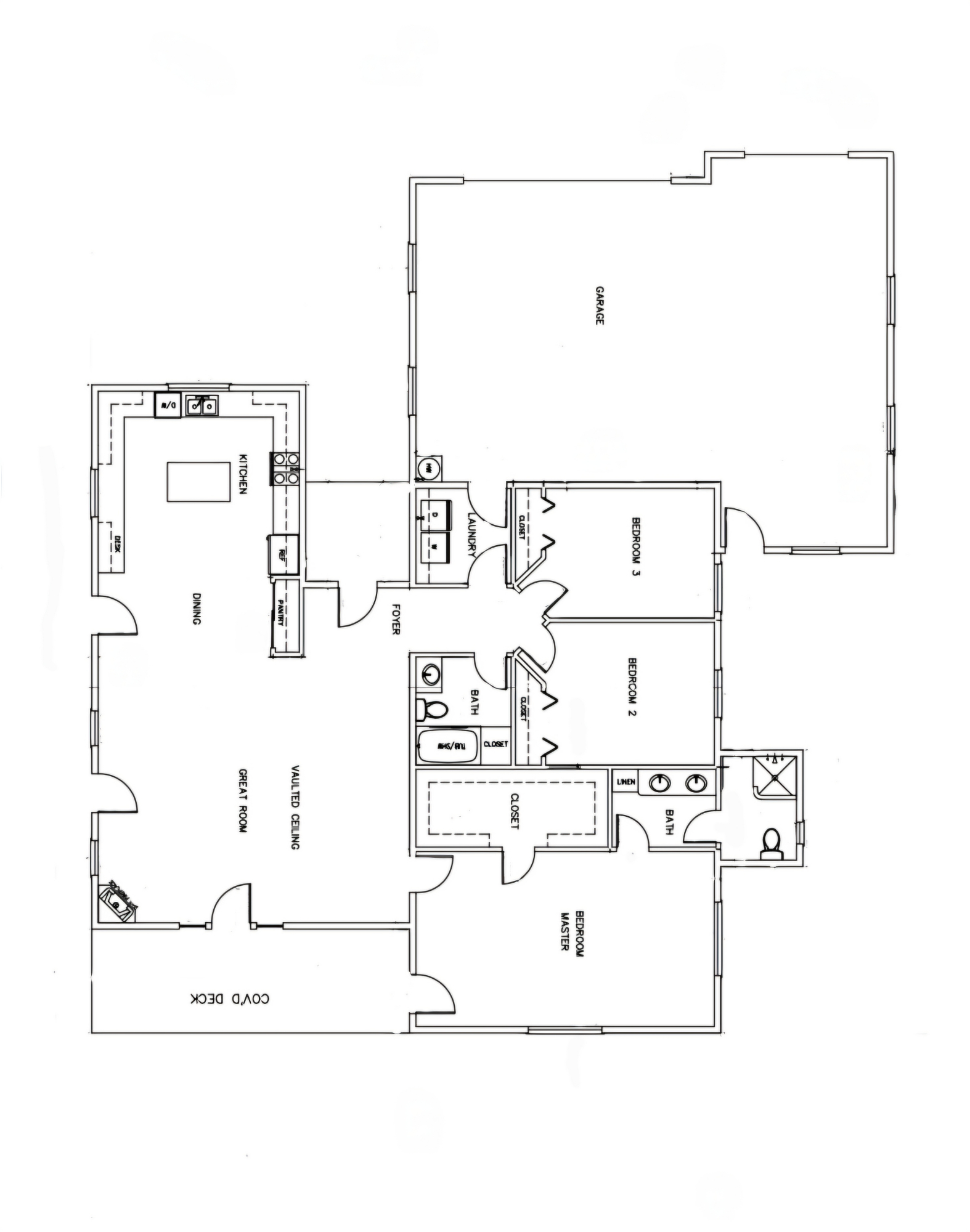 1100 South Kinzer Court Payson, AZ 85541 - Photo 2 of 2 a picture of floor plan