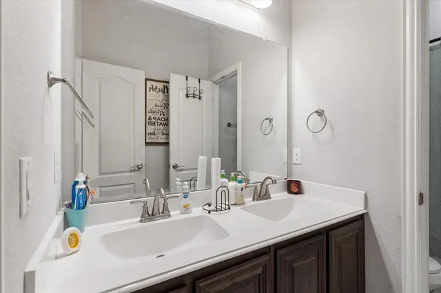 a bathroom with a sink and a bathtub