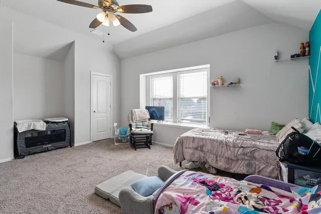 a bathroom with a sink a toilet and shower curtain