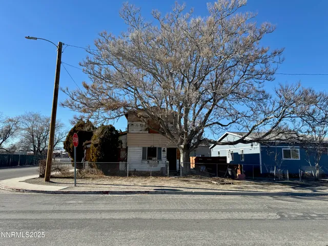 a view of a house with a outdoor space