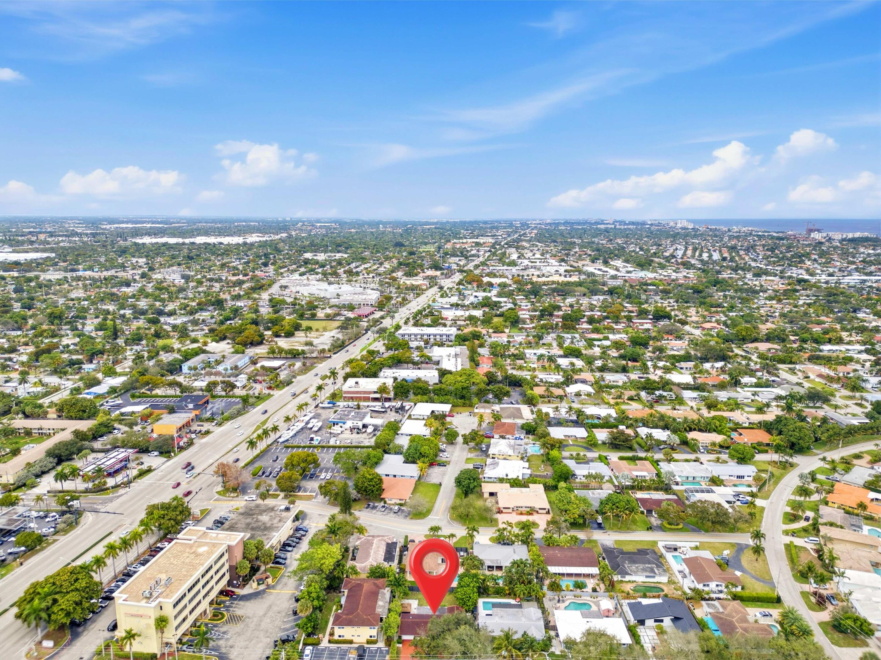 1921 Northeast 28th Court Lighthouse Point, FL 33064 - Photo 37 of 40 Panoramic to North