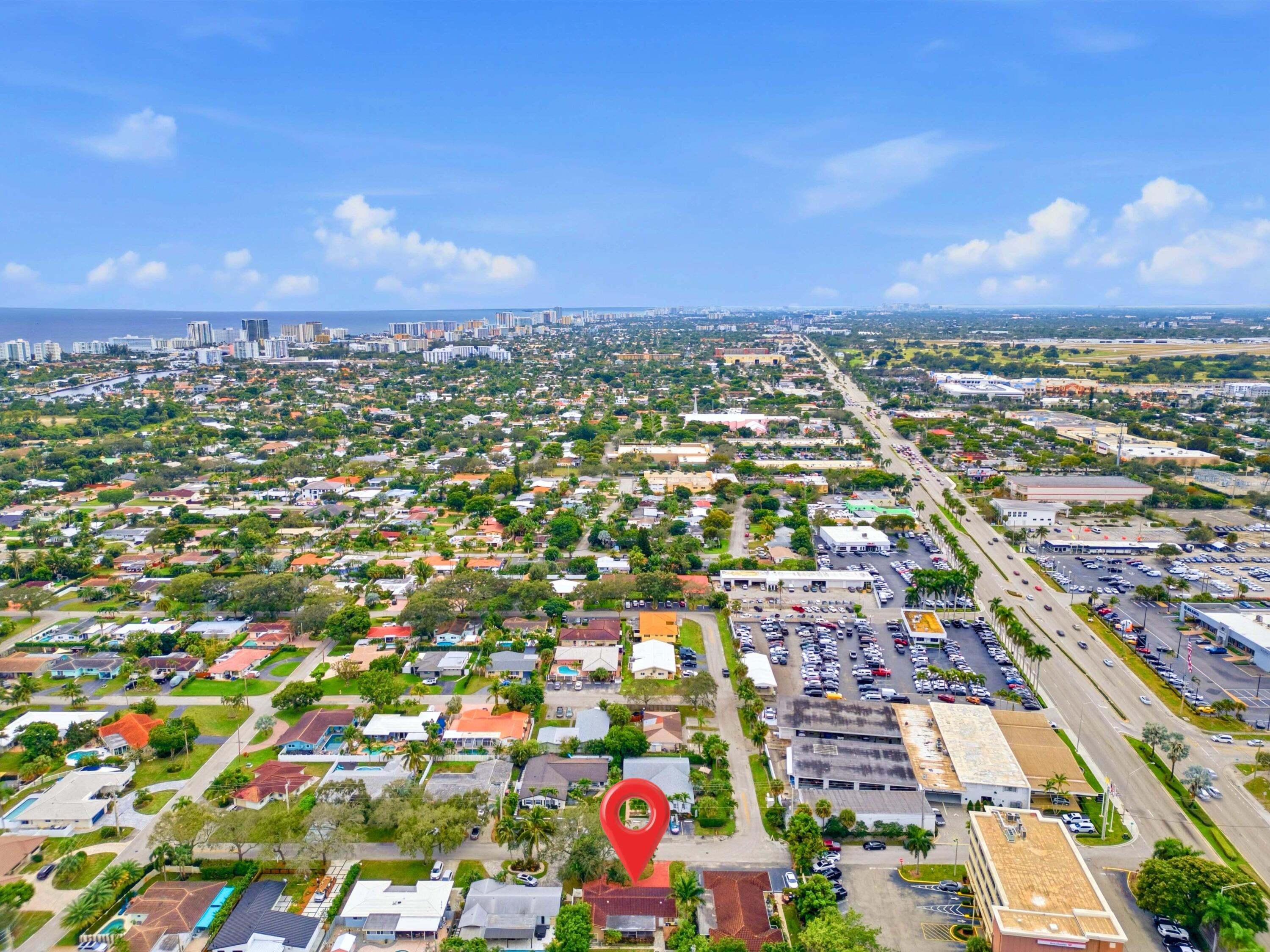 1921 Northeast 28th Court Lighthouse Point, FL 33064 - Photo 39 of 40 Panoramic to South