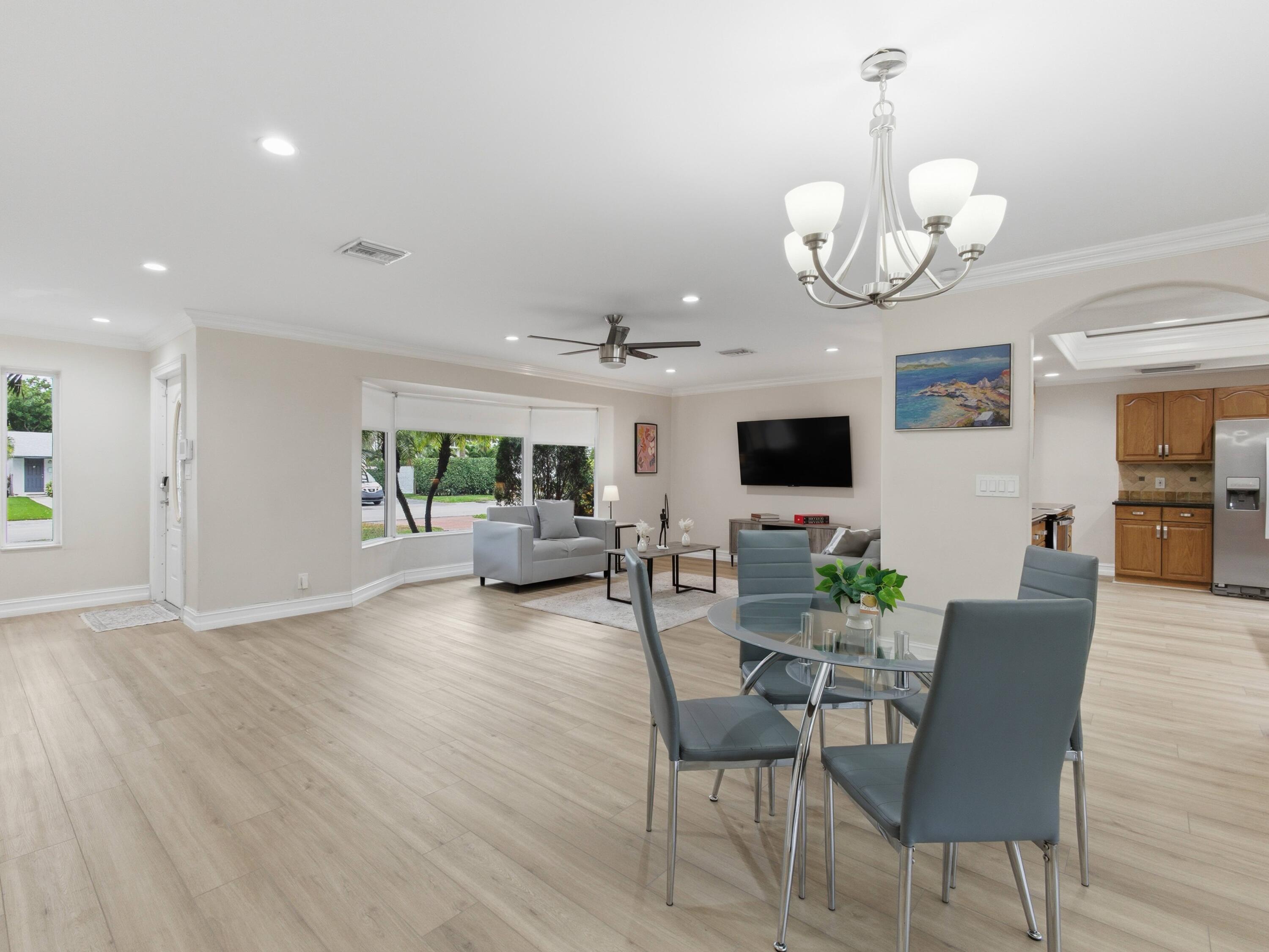 1921 Northeast 28th Court Lighthouse Point, FL 33064 - Photo 10 of 40 Open Dining Living