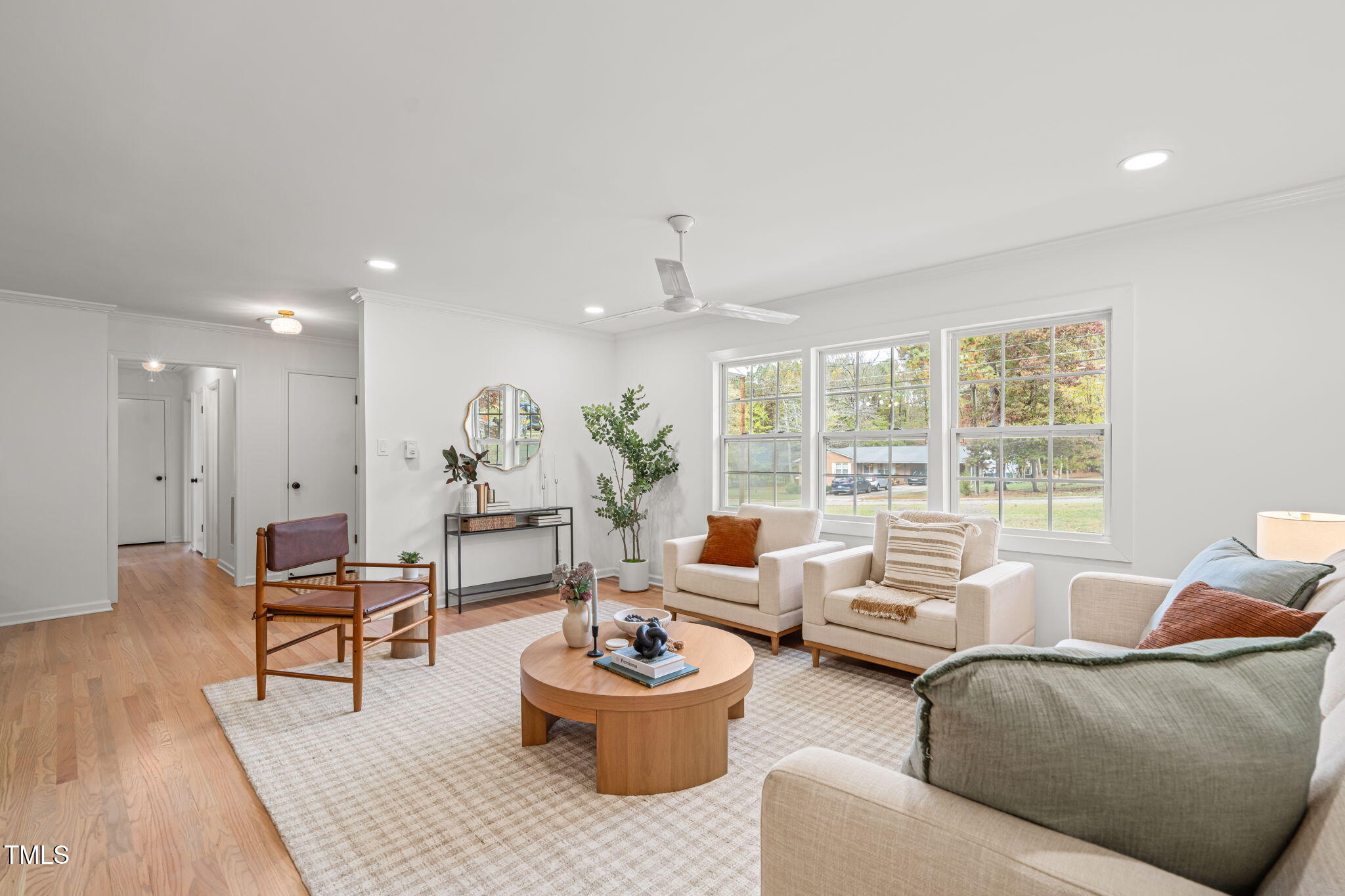 316 Ebon Road Durham, NC 27713 - Photo 1 of 48 a living room with furniture and a large window