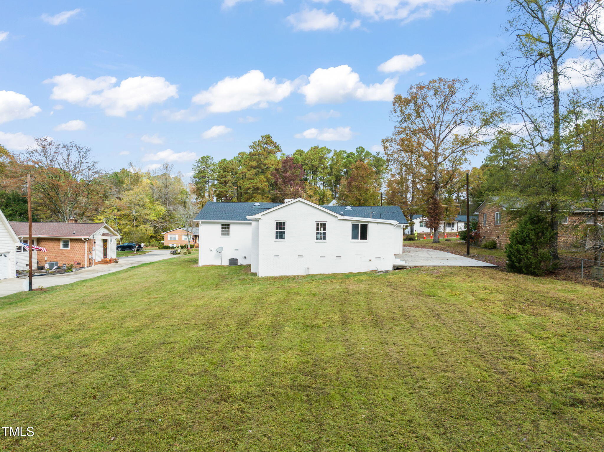 316 Ebon Road Durham, NC 27713 - Photo 30 of 48 a house view with a garden