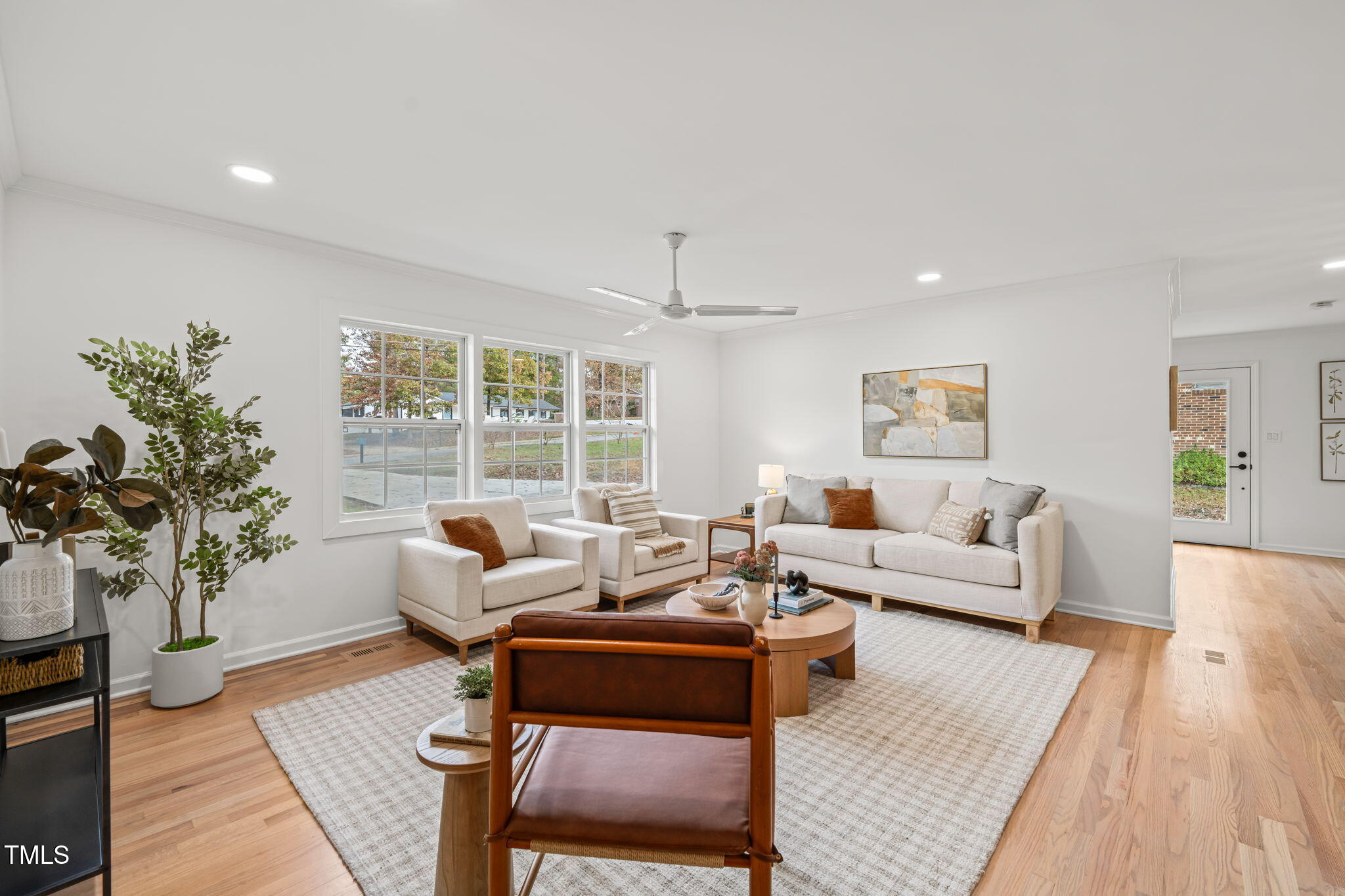 316 Ebon Road Durham, NC 27713 - Photo 42 of 48 a living room with furniture and a large window