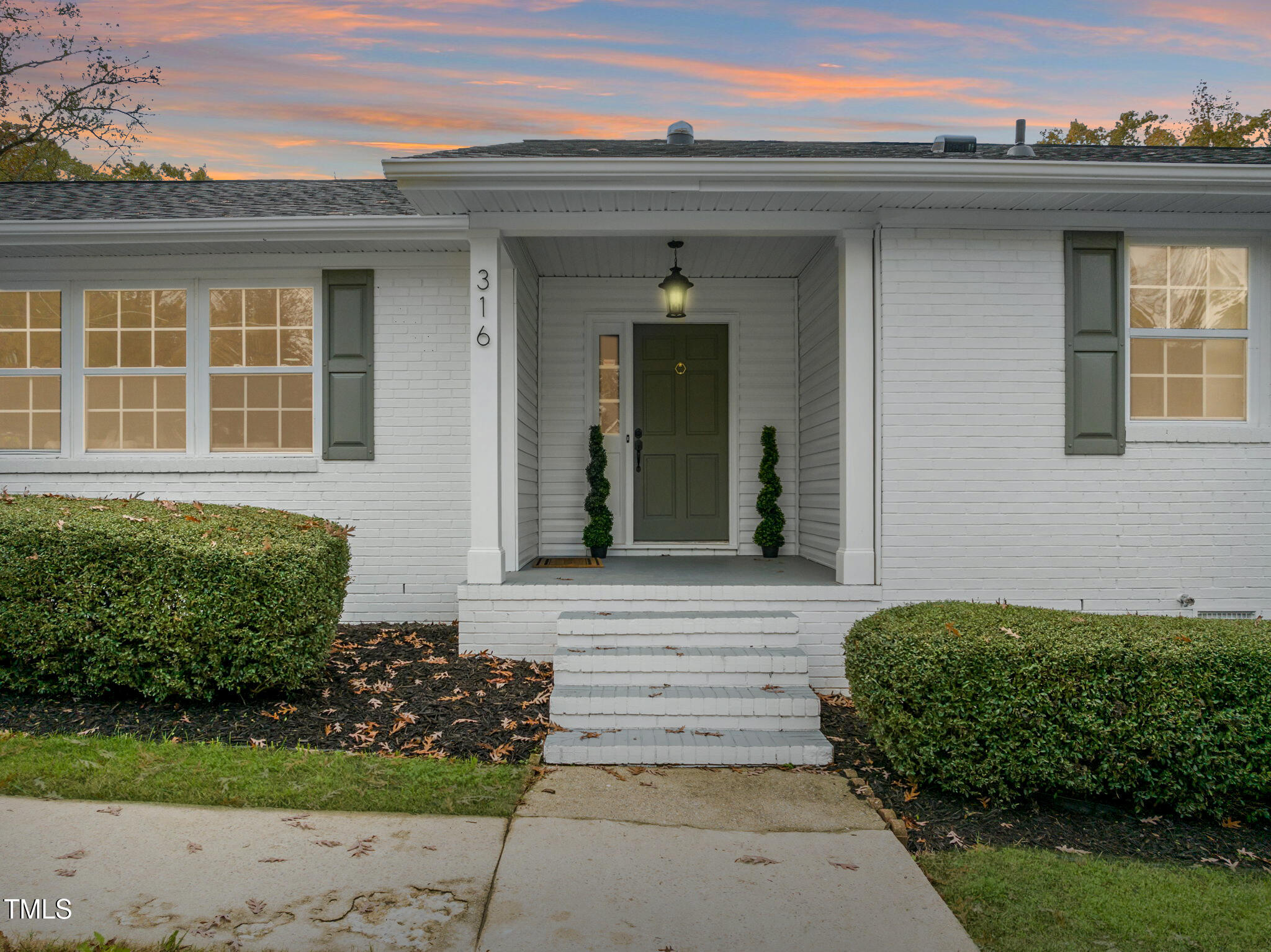316 Ebon Road Durham, NC 27713 - Photo 47 of 48 a front view of a house