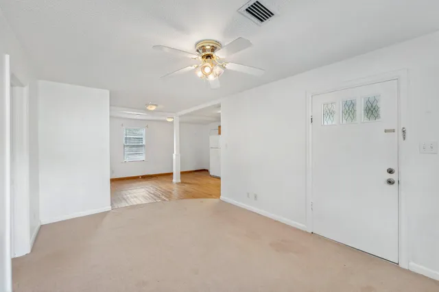 wooden floor in an empty room