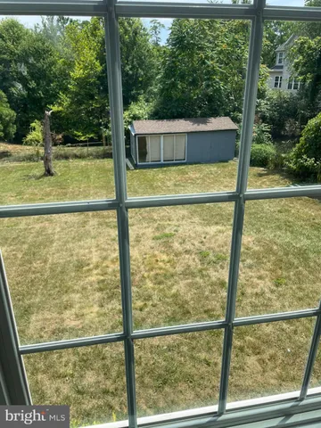 a view of a balcony with lake view