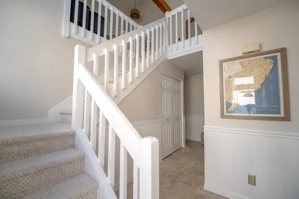 a view of wooden floor