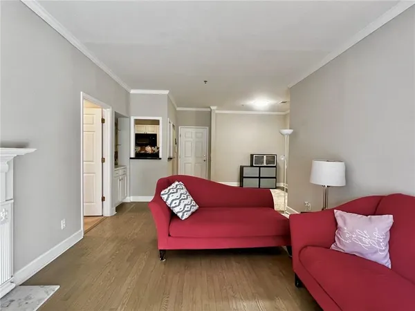 a bedroom with furniture and a couch