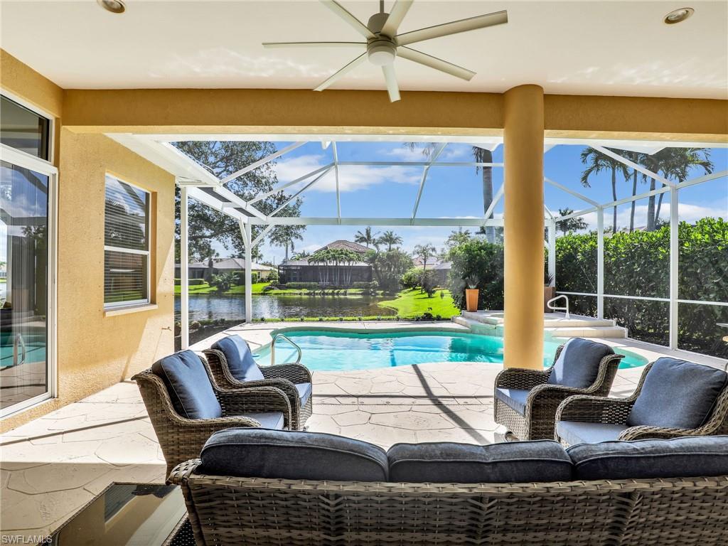 8845 Lely Island Circle Naples, FL 34113 - Photo 7 of 45 a view of outdoor space yard deck and patio