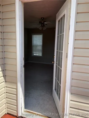 a view of front door