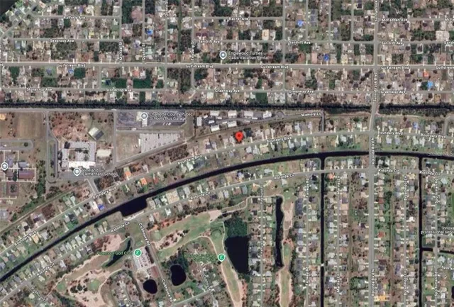 a view of swimming pool and outdoor space