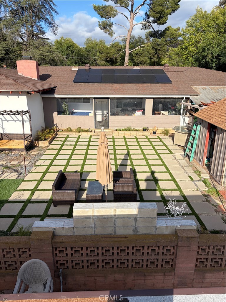 646 El Rancho Drive El Cajon, CA 92019 - Photo 19 of 23 a view of a patio with couches and pool